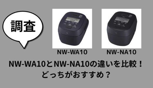 NW-WA10とNW-NA10の違いを比較！どっちがおすすめ？