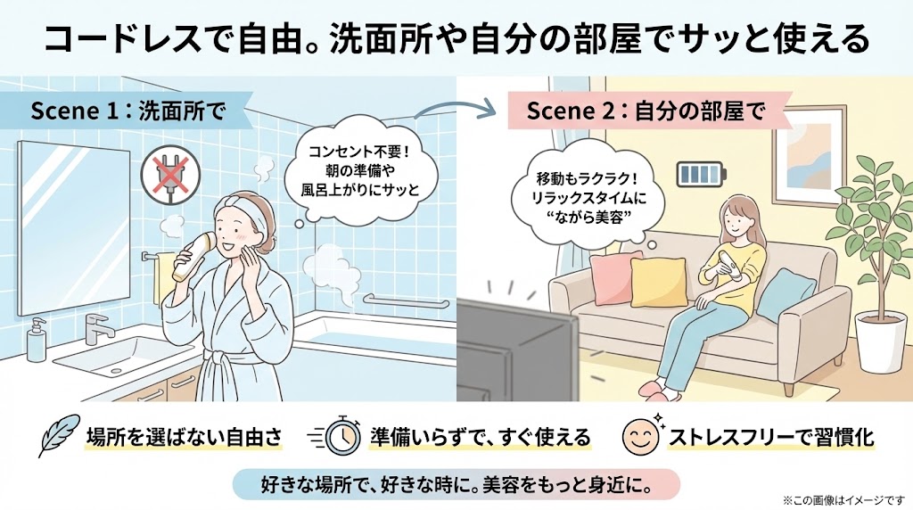 ヤーマン ヴィーナスを選ぶべき人｜家族にバレたくないお風呂派へ