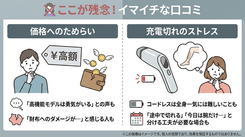 効果ない？ヤーマン脱毛器のリアルな口コミとデメリットを調査