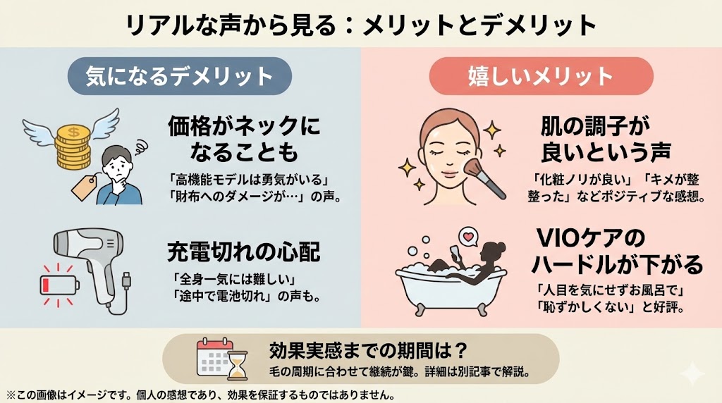 効果ない？ヤーマン脱毛器のリアルな口コミとデメリットを調査