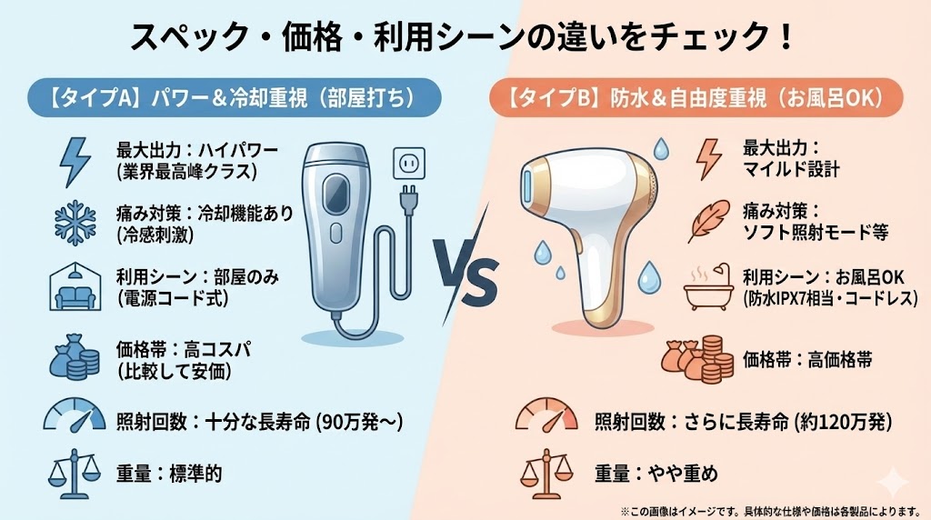 Ulike Air 10 vs ヤーマン ヴィーナス｜最大の違いは「どこで使うか」