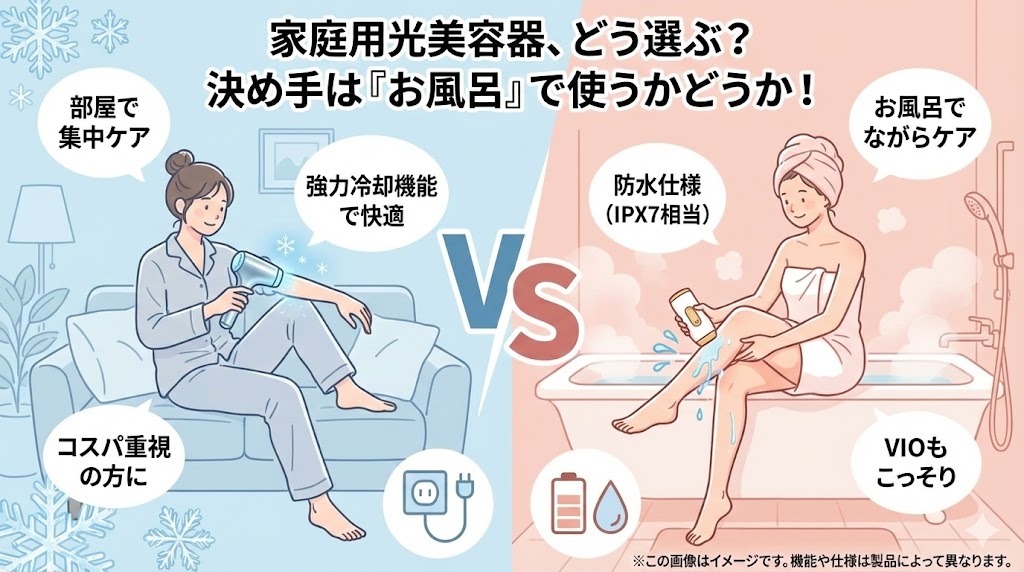 Ulike Air 10 vs ヤーマン ヴィーナス｜最大の違いは「どこで使うか」