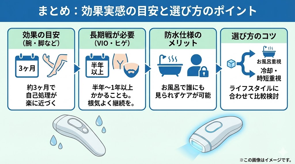ヤーマン脱毛器の効果はどれくらい？いつから実感できるかVIOやヒゲの口コミを徹底調査まとめ